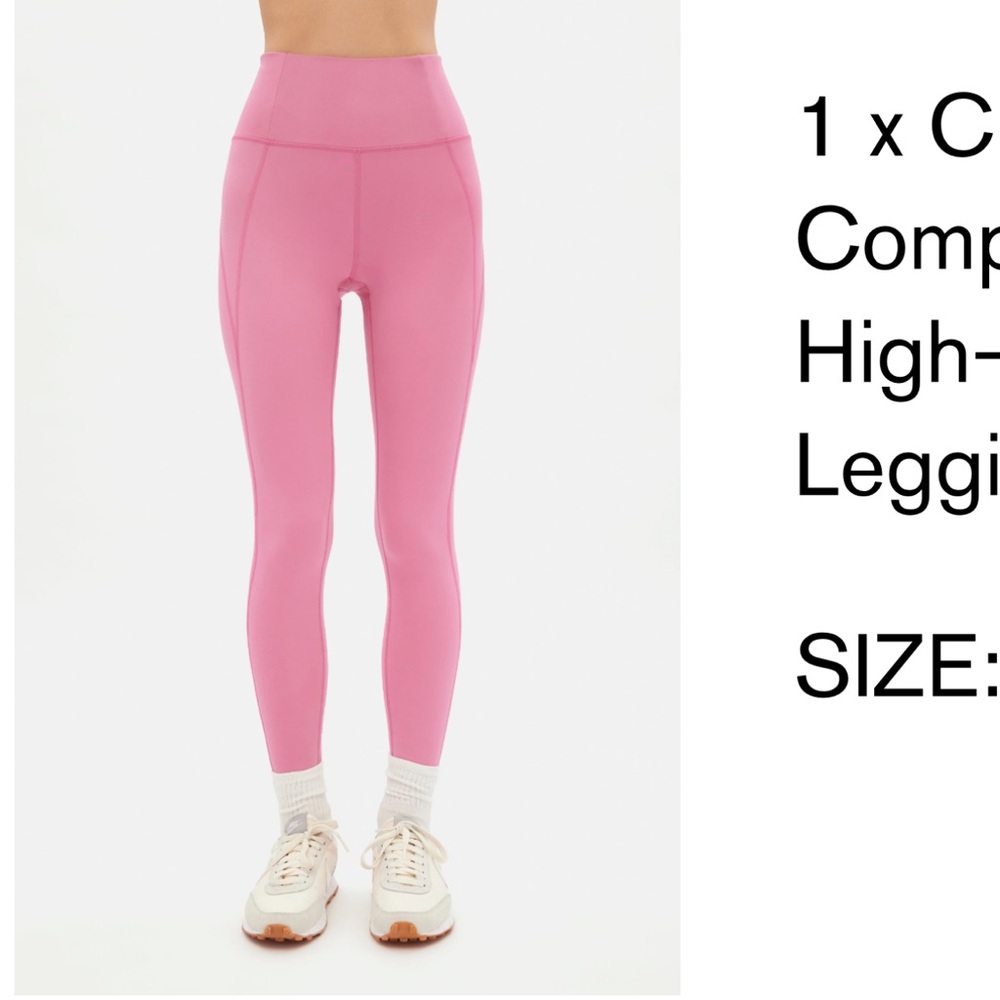 NWOT girlfriend collection workout compression leggings